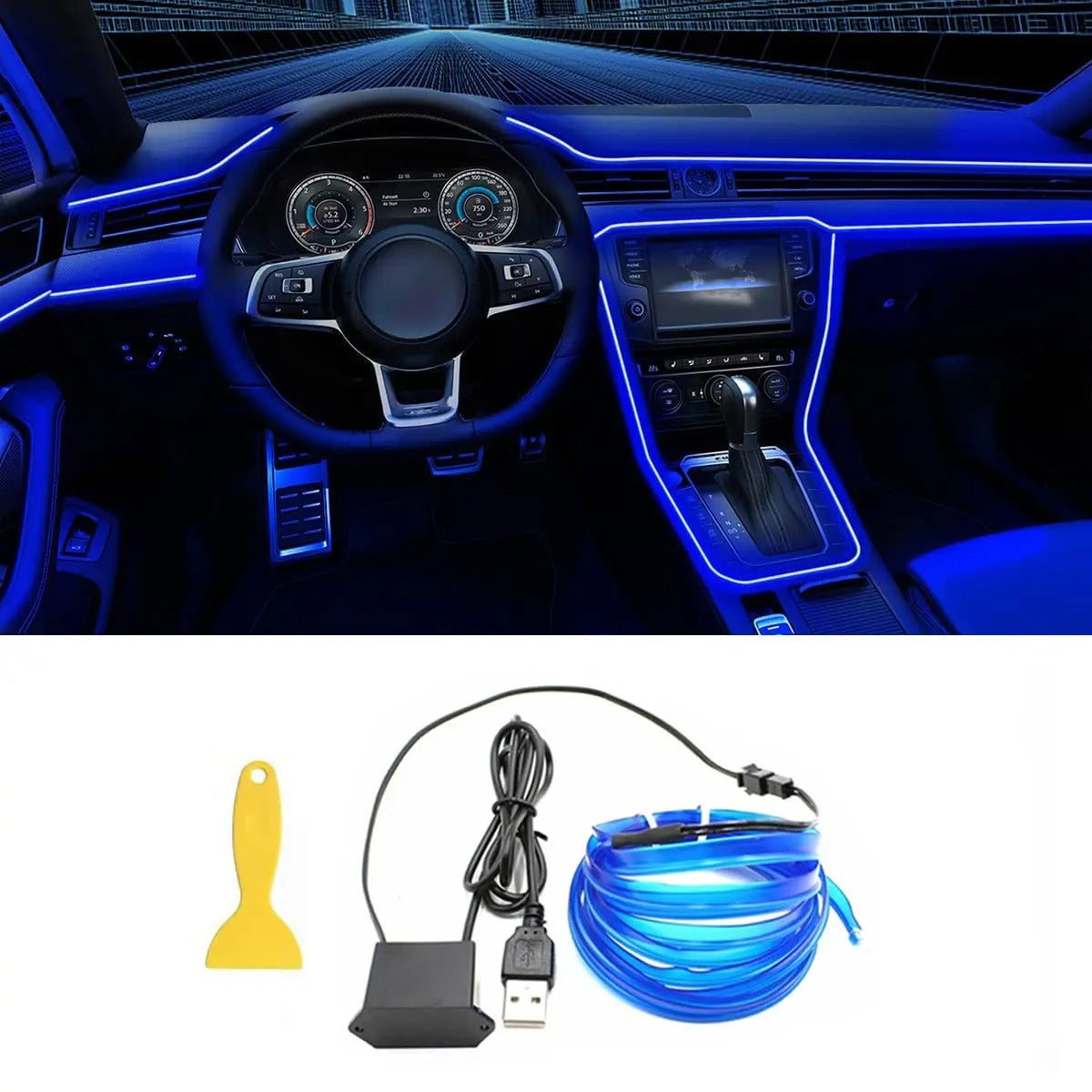 Neon Car Interior Led Strip Light