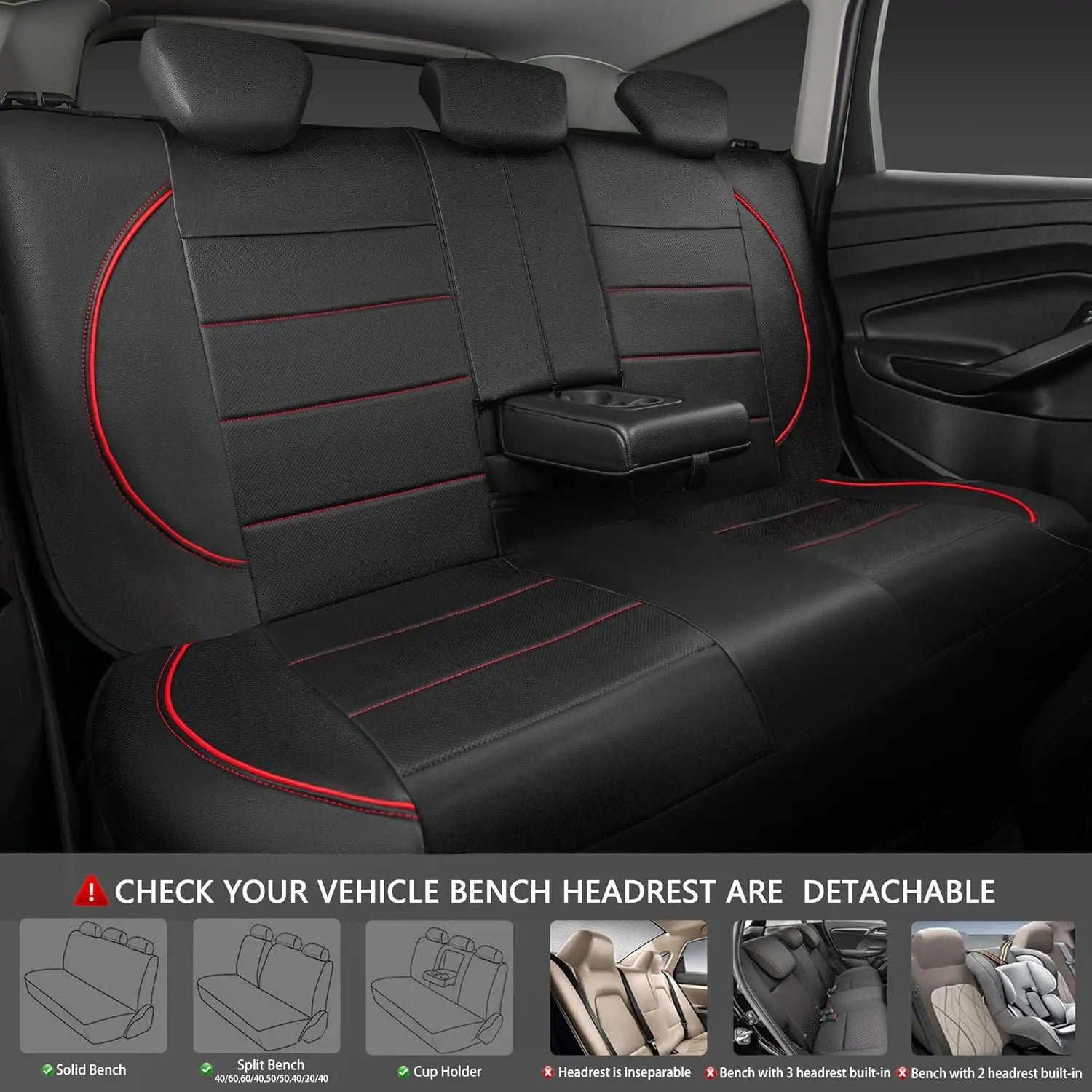 Universal  Leather Car Seat Covers