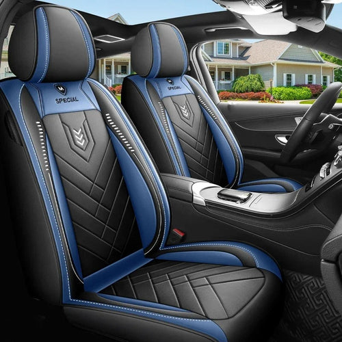 Cushioned leather car seat cover (1 pc)